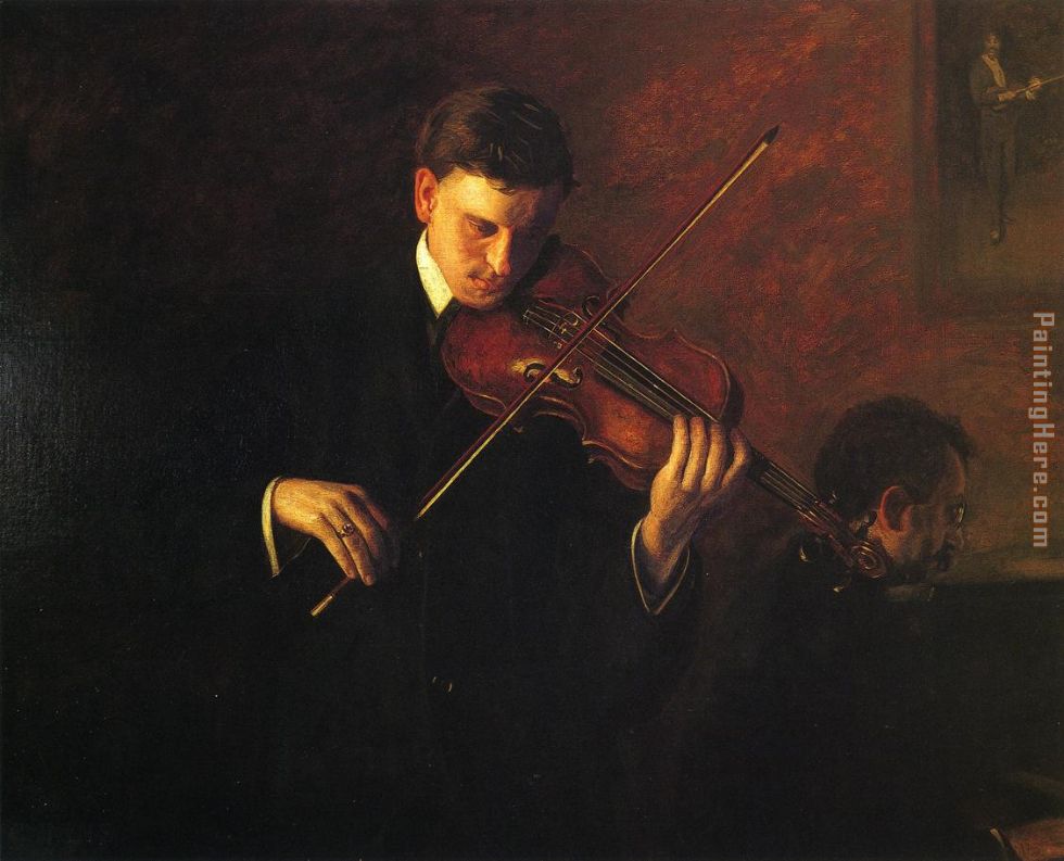Music painting - Thomas Eakins Music art painting